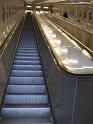 Eine Rolltreppe zum Ausgang der U-Bahn