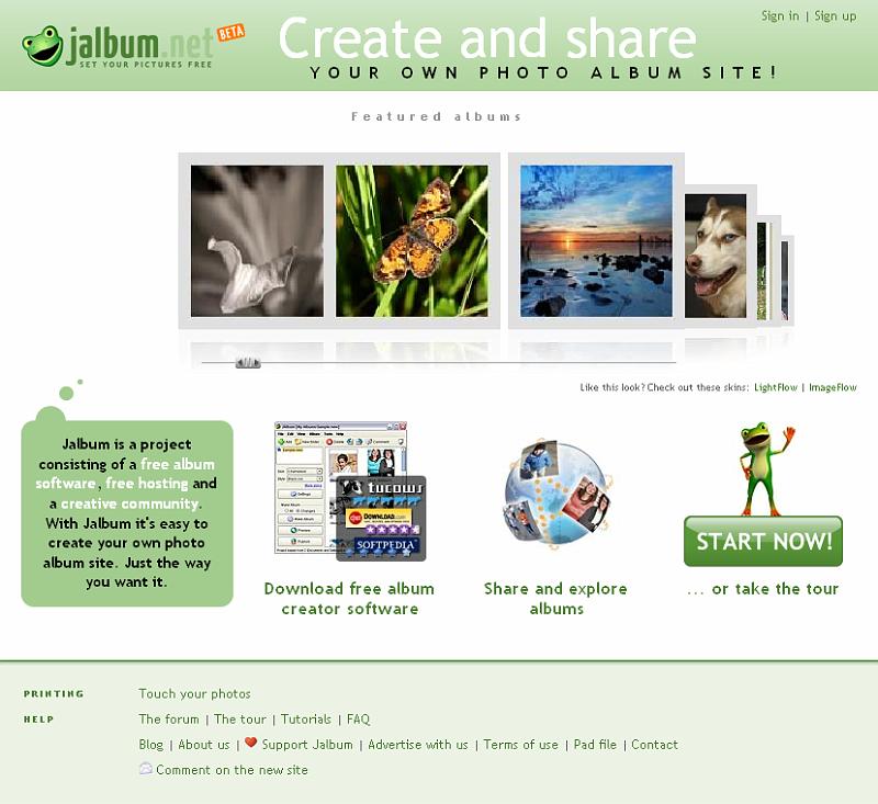 newJAlbumHomepage